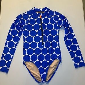 Crewcuts girls rashguard, size 12 with spf 50 protection